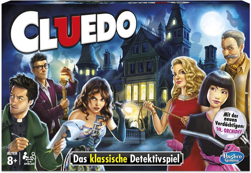 Hasbro Cluedo Classic Mena
