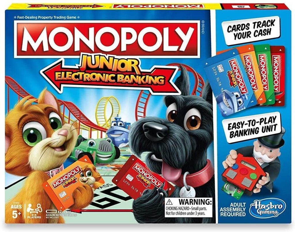 Hasbro Monopoly Junior Electronic Banking