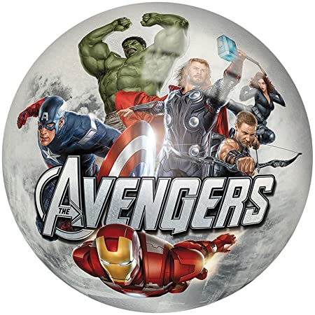 JOHN - AVENGERS VINYL PLAYBALL 9 INCHES 230 MM 75G, DEFLATED