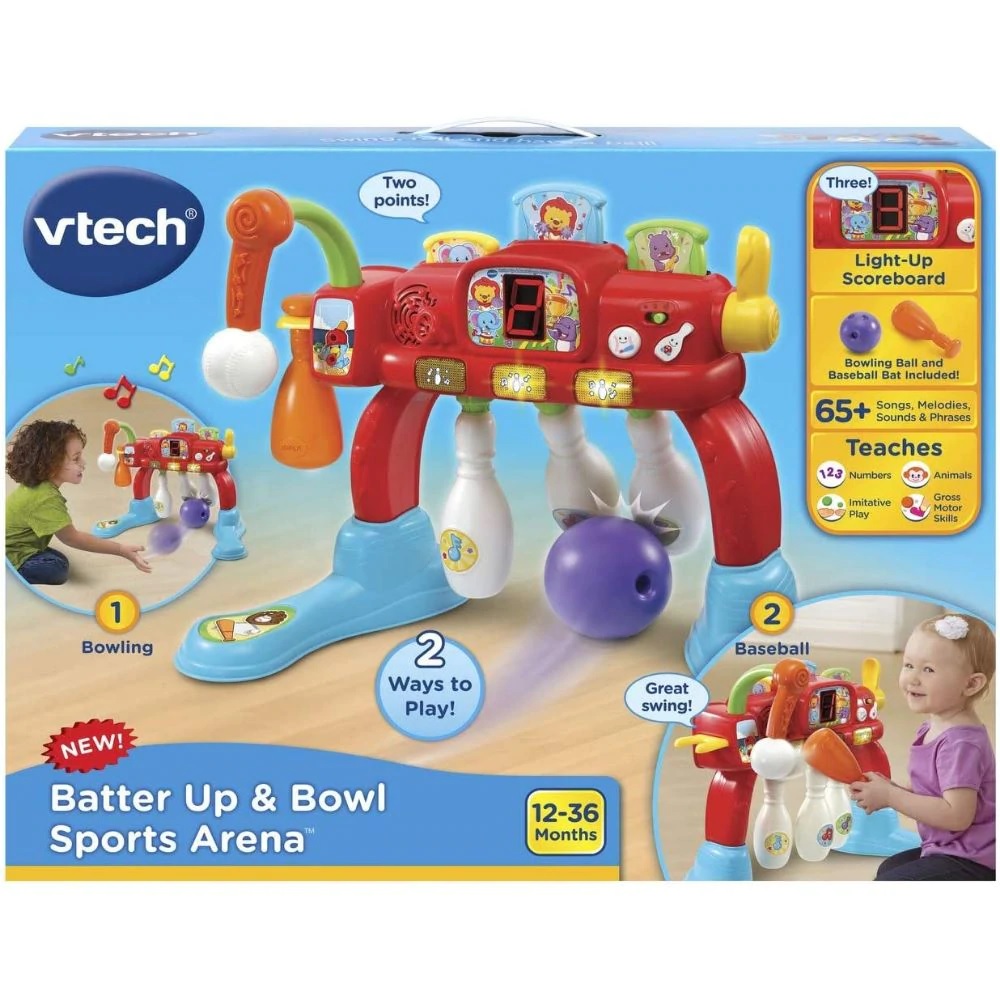 Vtech Batter Up And Bowl Sports Center