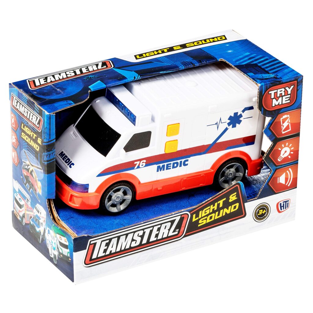 Teamsterz Small Light And Sound Ambulance 1416564