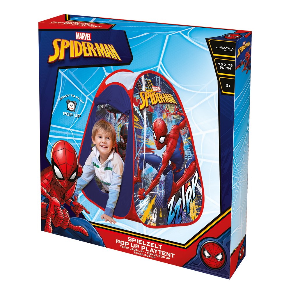 John Spiderman Pop Up Play Tent In A Display Box 79344
