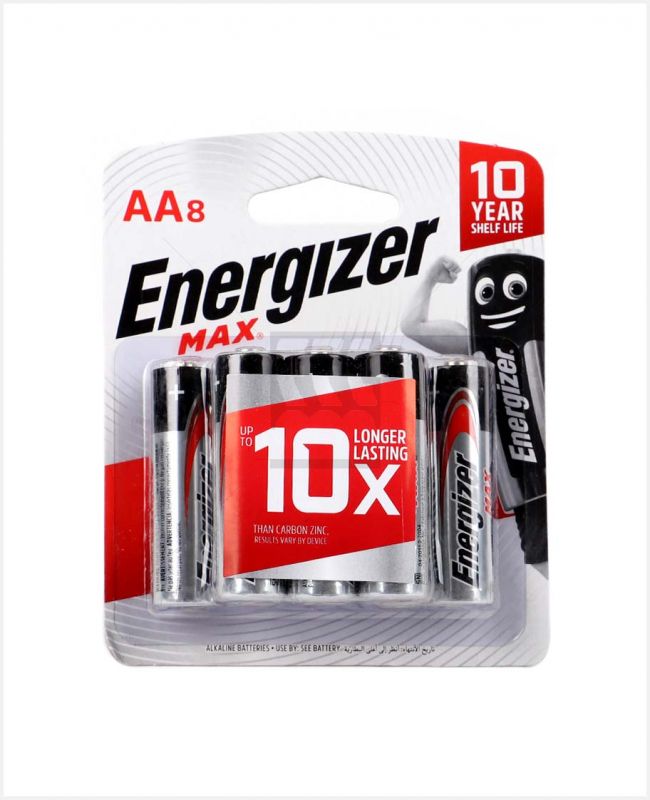 Energizer Max Alk Aa Bp8