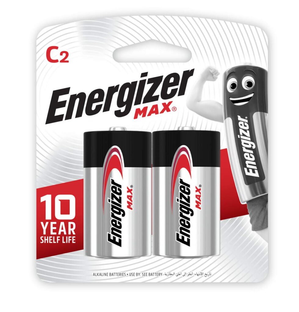 Energizer Max Alk C Bp2