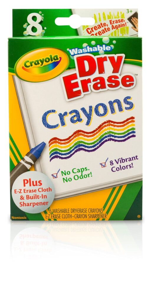 Crayola 8 Ct. Dry-Erase Crayons, Large Size