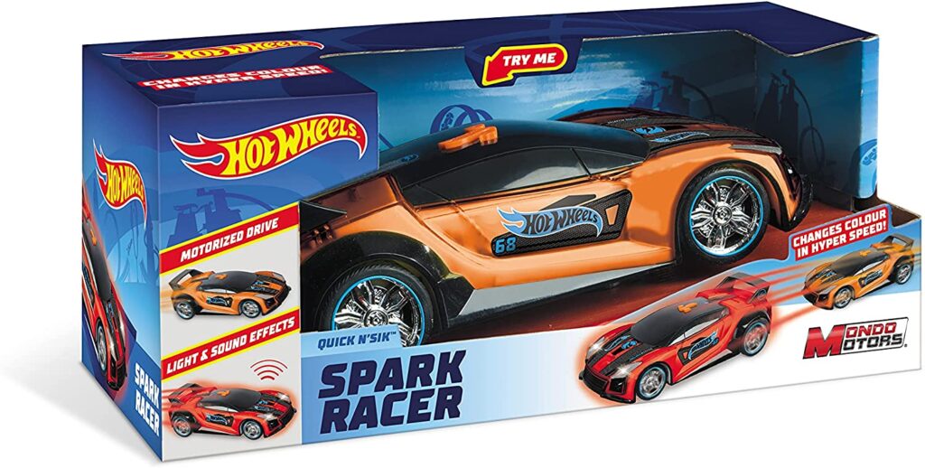 Hotwheels L&S Spark Racer Quicknsick Battery Operated