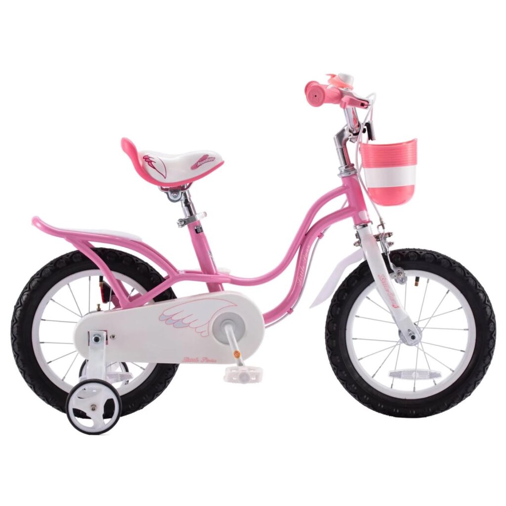 ROYAL BABY LITTLE SWAN 14 INCH PINK BIKE