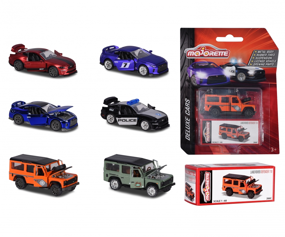 Majorette Deluxe Assortment 6 Assorted