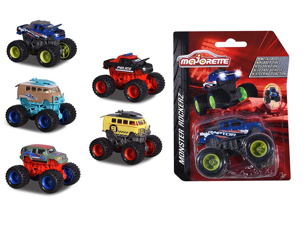Majorette Monster Rockerz Assortment, 5 Assorted 212057255
