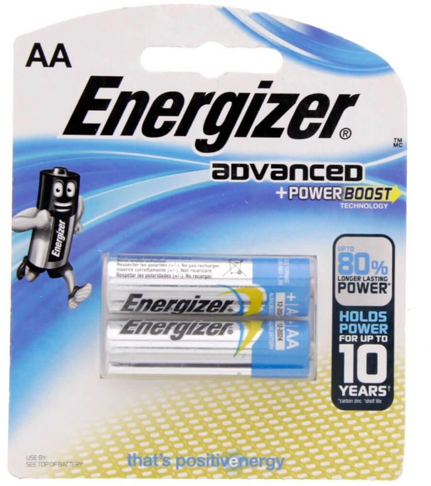 Energizer X91 Bp2 Aa Size Advanced