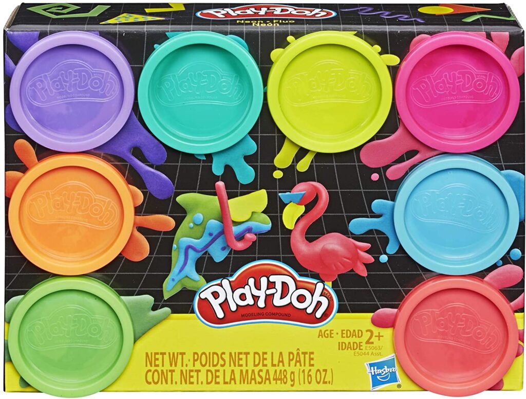 Hasbro Play-Doh 8 Packs Neon