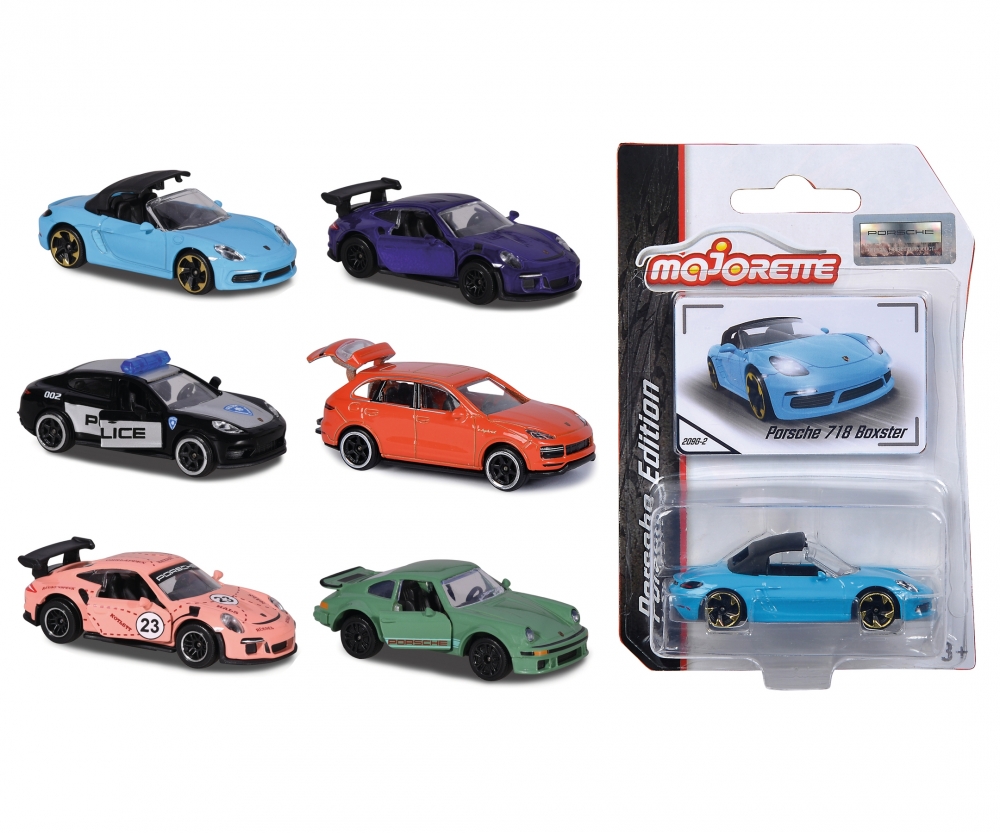 Majorette Porsche Premium Cars Assortment 6 Assorted