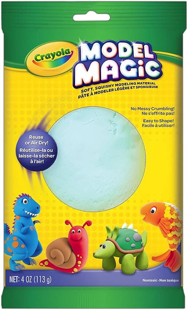 Crayola Model Magic, 4-Oz. Pouch - Aquamarine1, 2