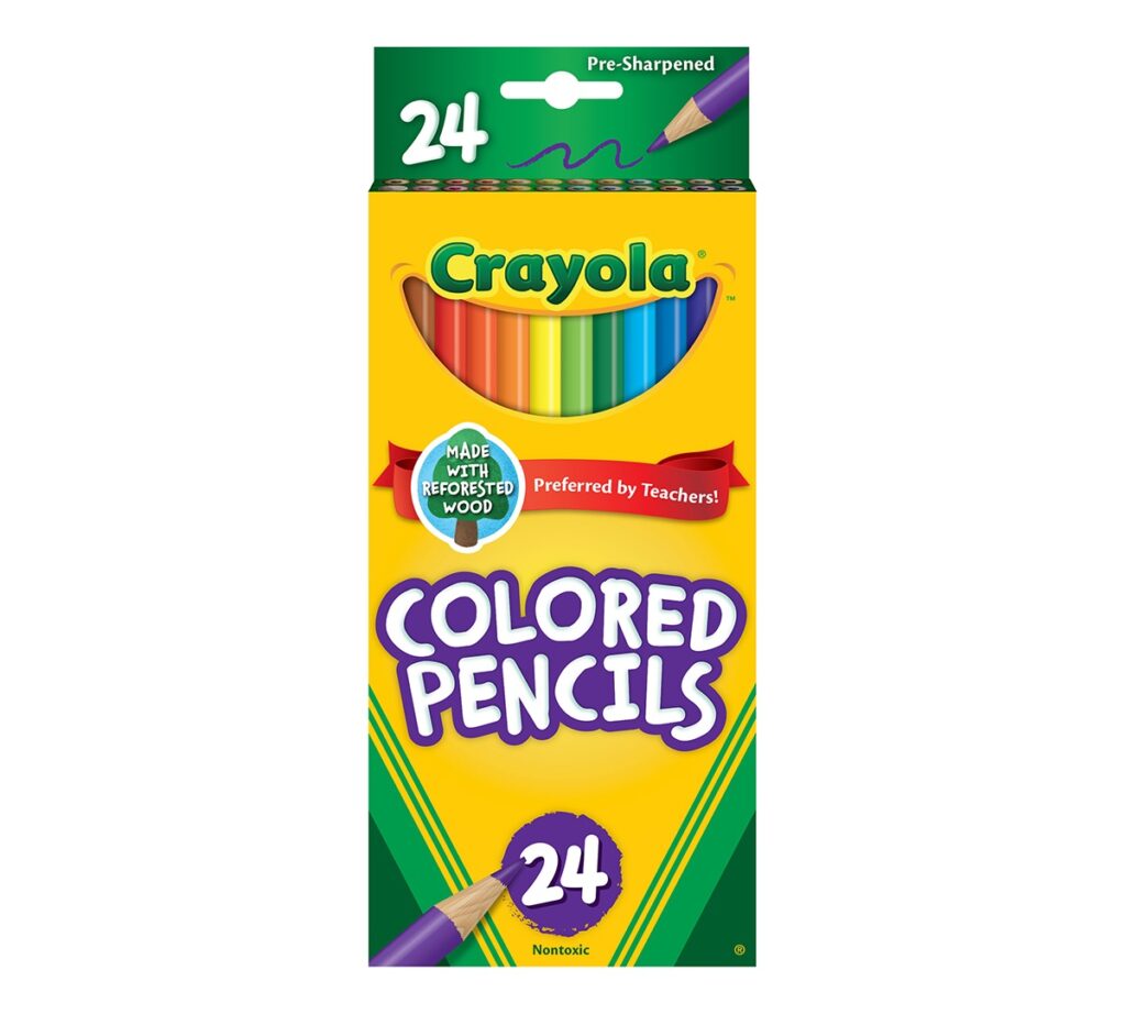 Crayola 24 Ct. Colored Pencils, Long