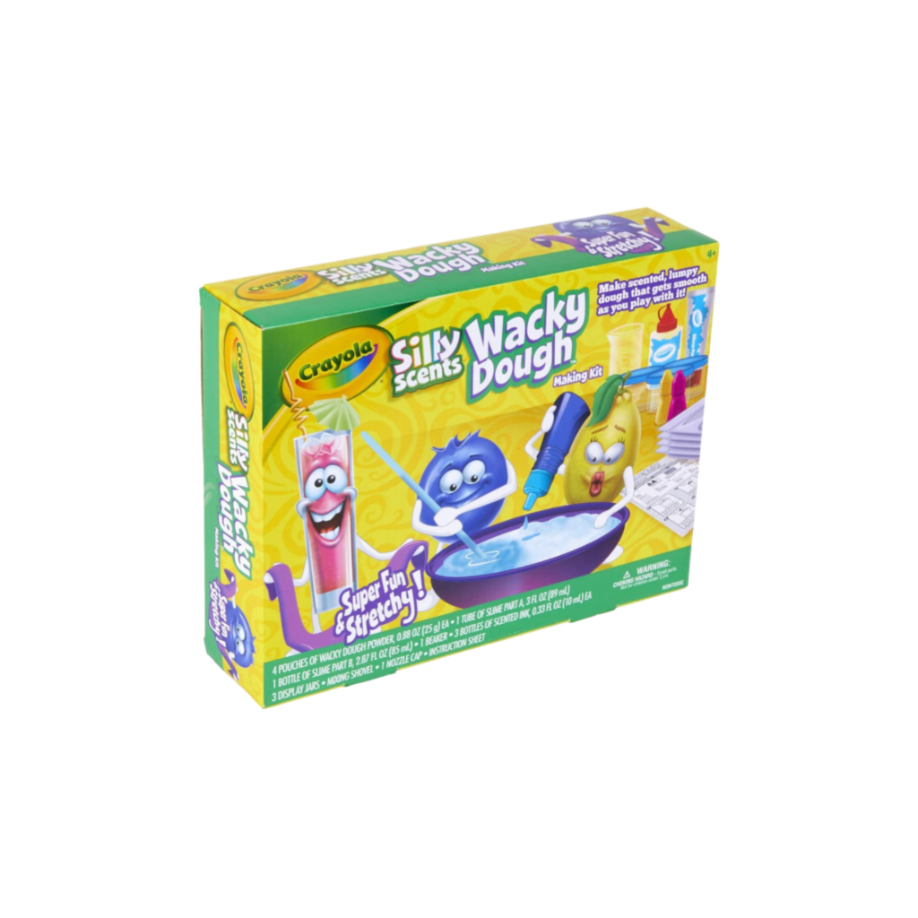 Crayola Silly Scents Wacky Dough Making Kit