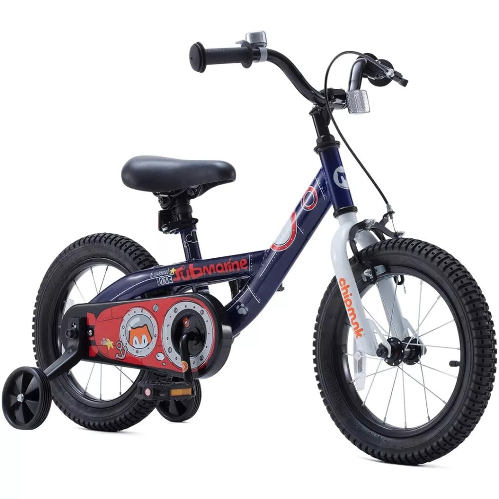 Chipmunk Submarine 12 Inch Children Bicycle Blue