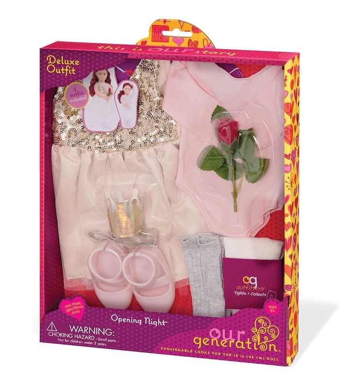 Our Generation Deluxe Ballerina Outfit