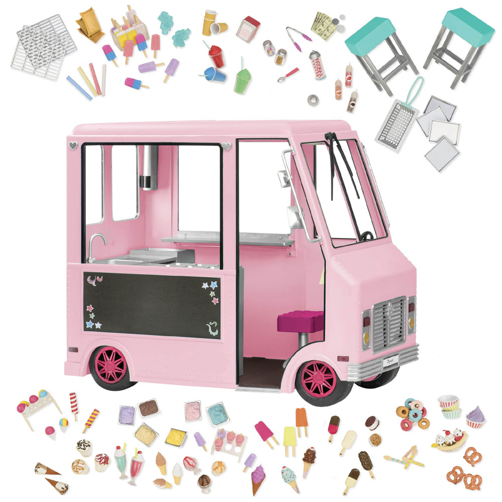 Our Generation Og Ice Cream Truck - Pink