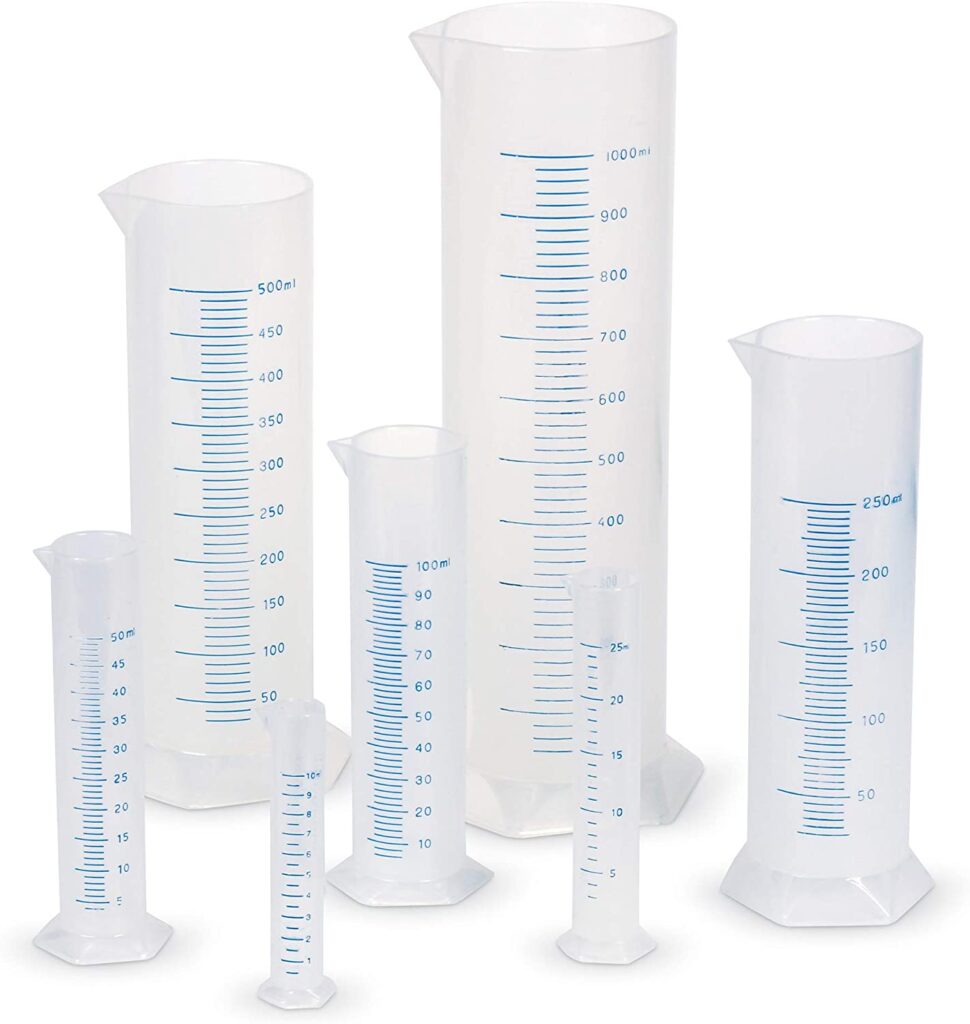 Learning Resources Graduated Cylinder Set Of 7
