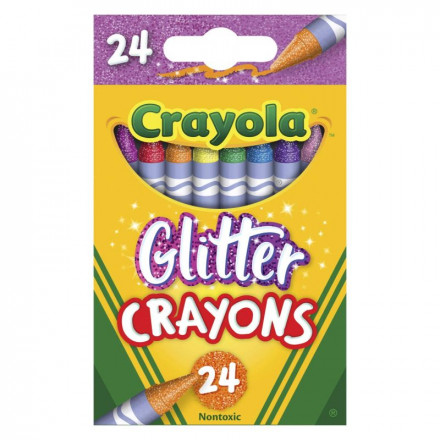 Crayola 24 Ct. Glitter Crayons