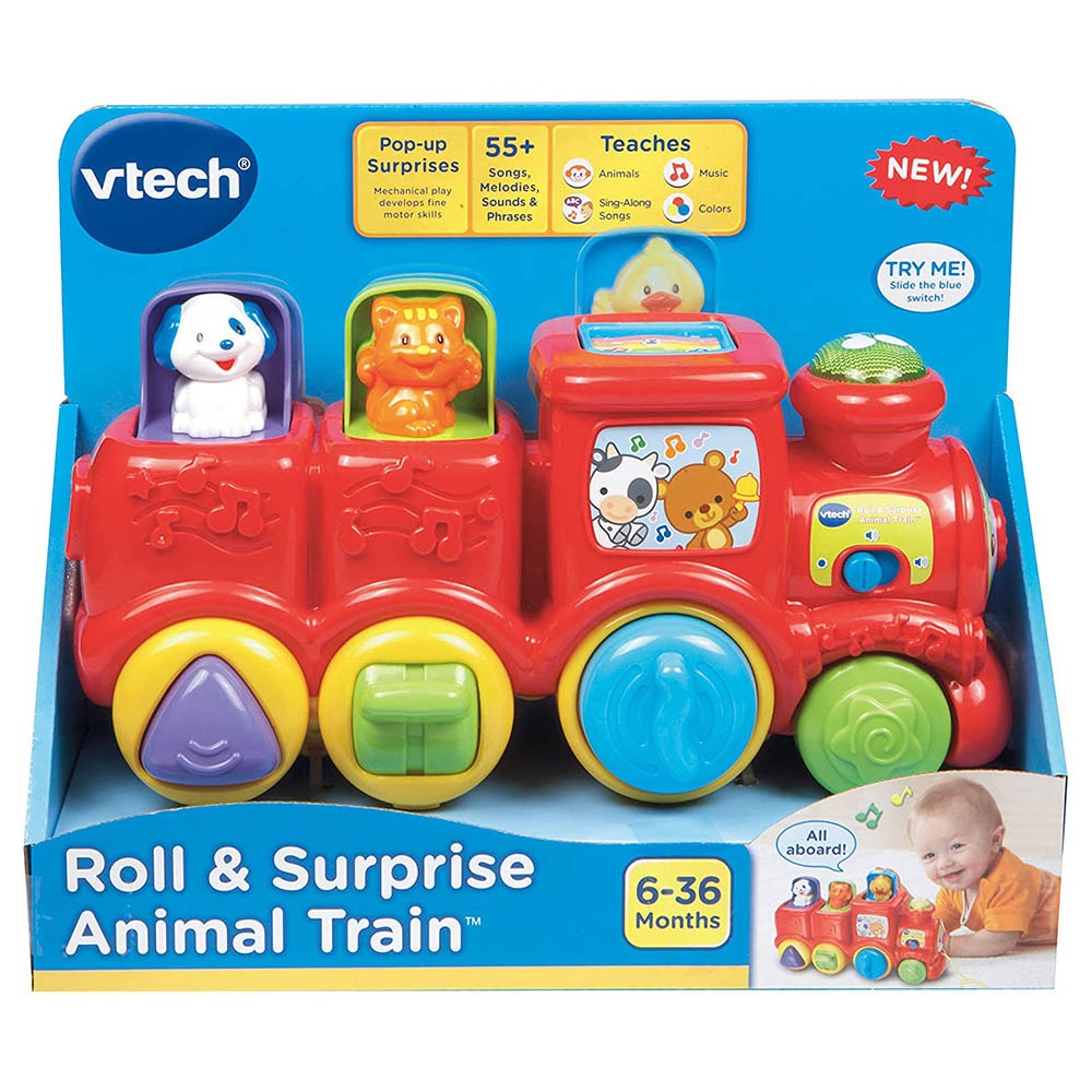 Vtech Roll & Surprise Animal Train
