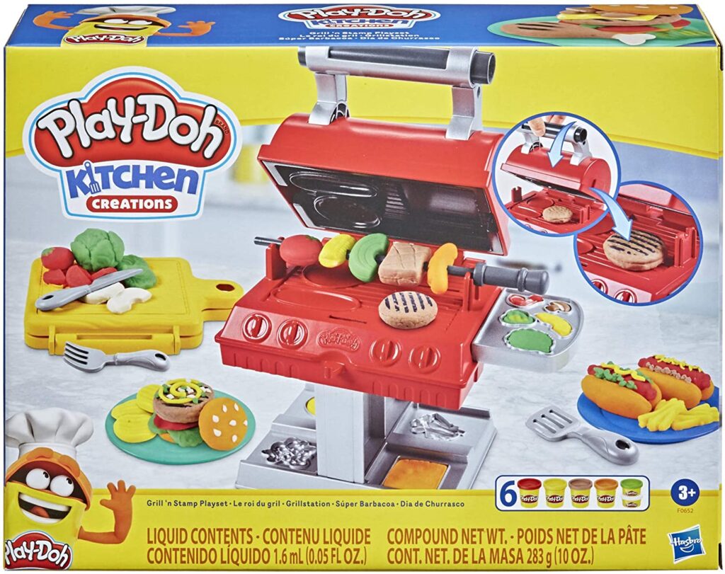 Hasbro Play-Doh Grill N Stamp Playset F0652