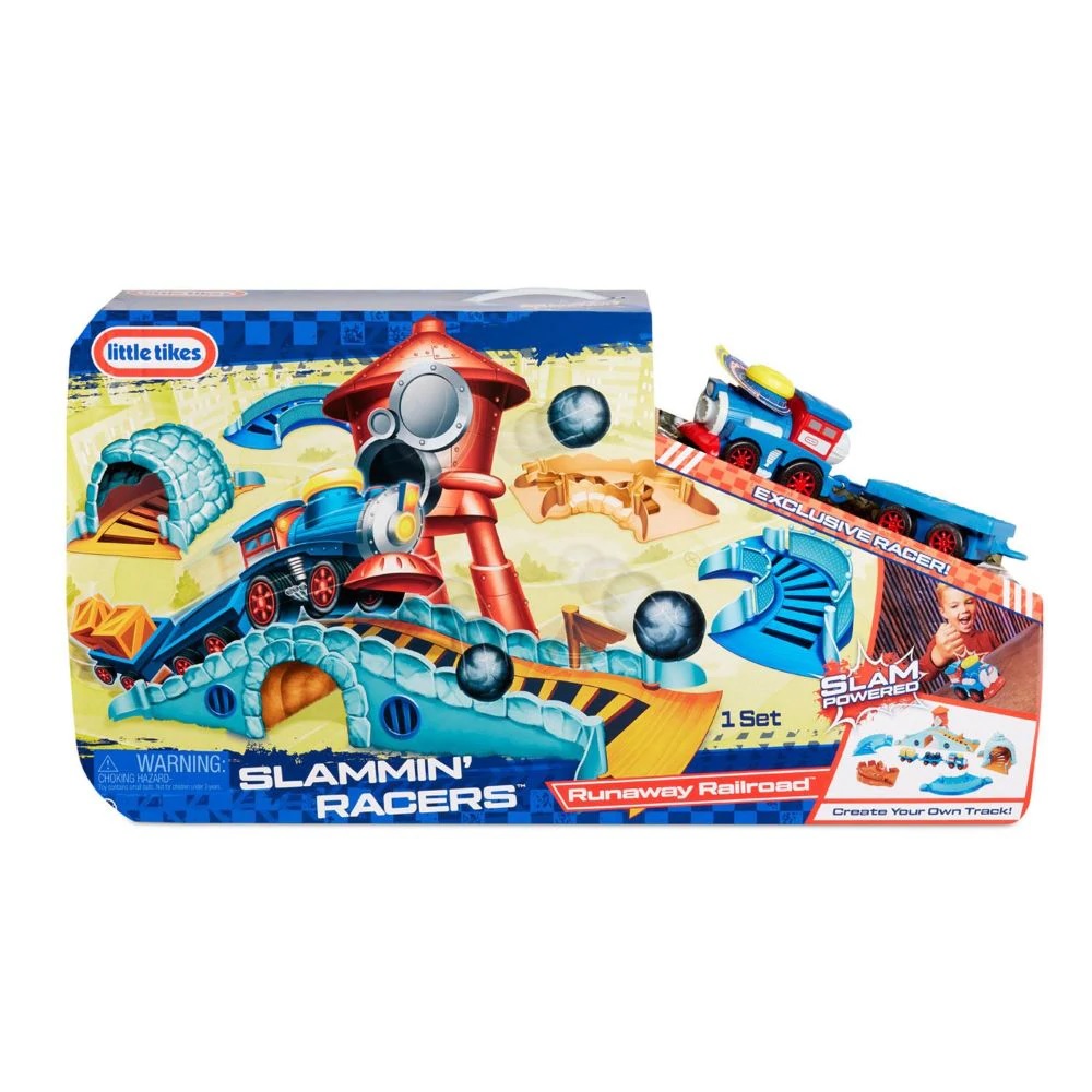 Little Tikes Slammin' Racers Runaway Railroad