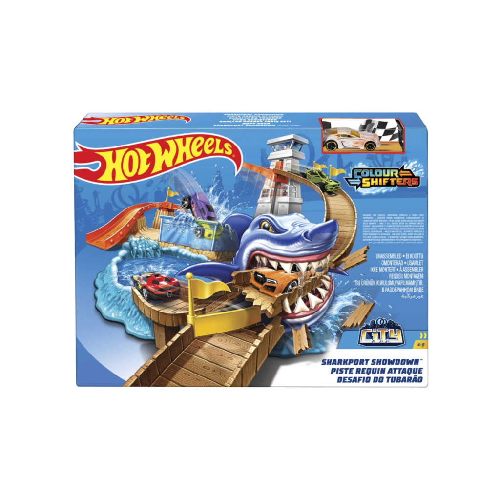 Mattel Hot Wheels Color Shifters Sharkport Showdown