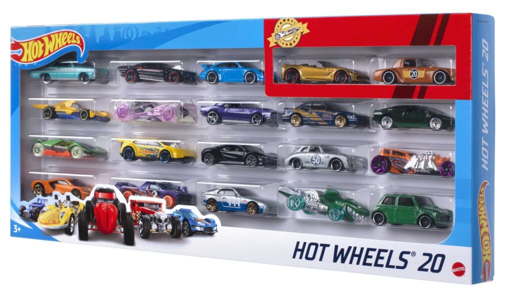 Mattel Hot Wheels Basic Car 20-Pack Assorted