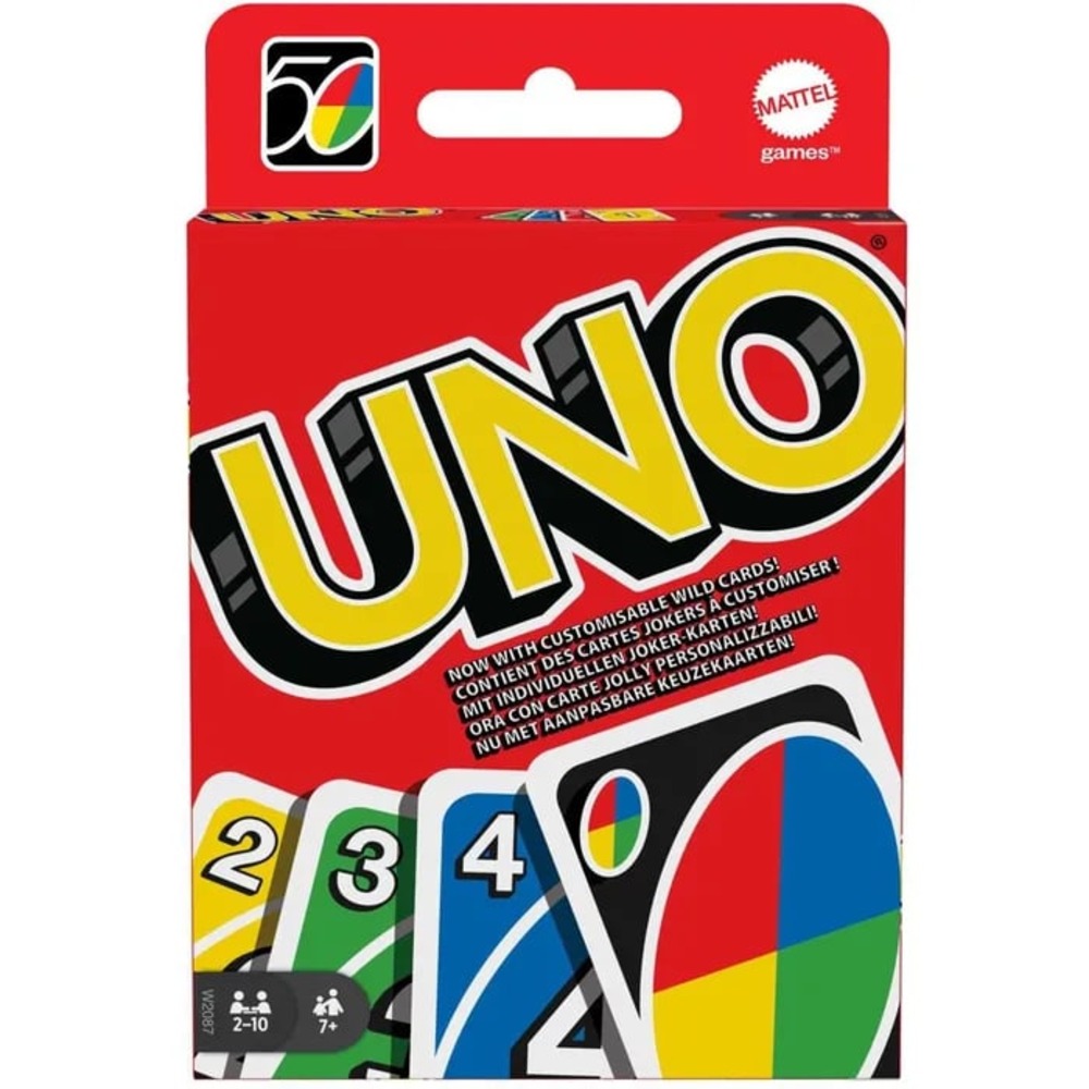 Mattel Uno Card Game Display