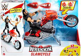 Mattel Wwe 6 Inches Wrekkin Motorcycle