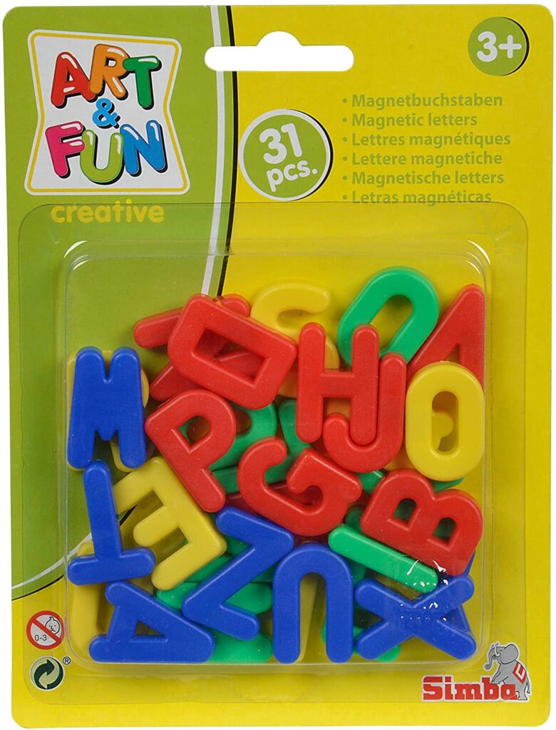 Simba Art & Fun Magnetic Capital Letters