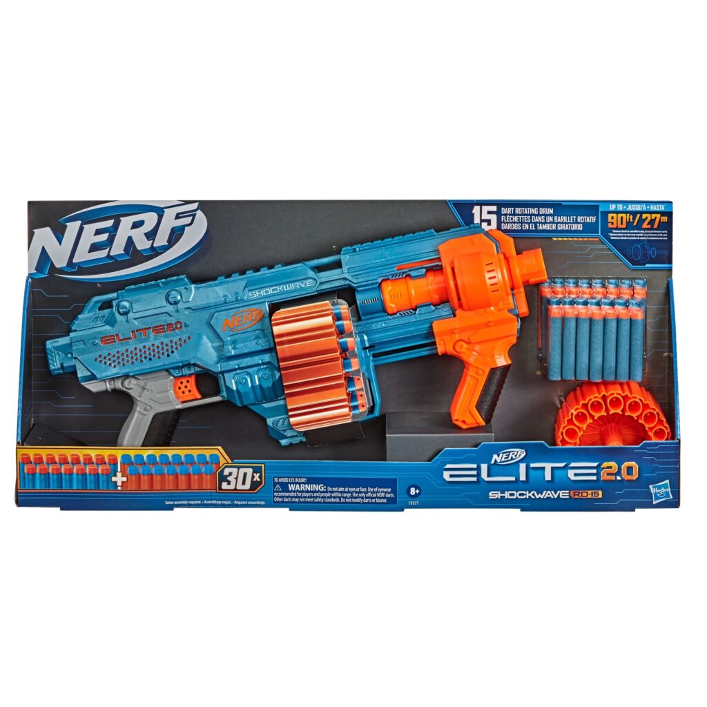 Hasbro Nerf  Ner Elite 2.0 Shockwave Rd 15