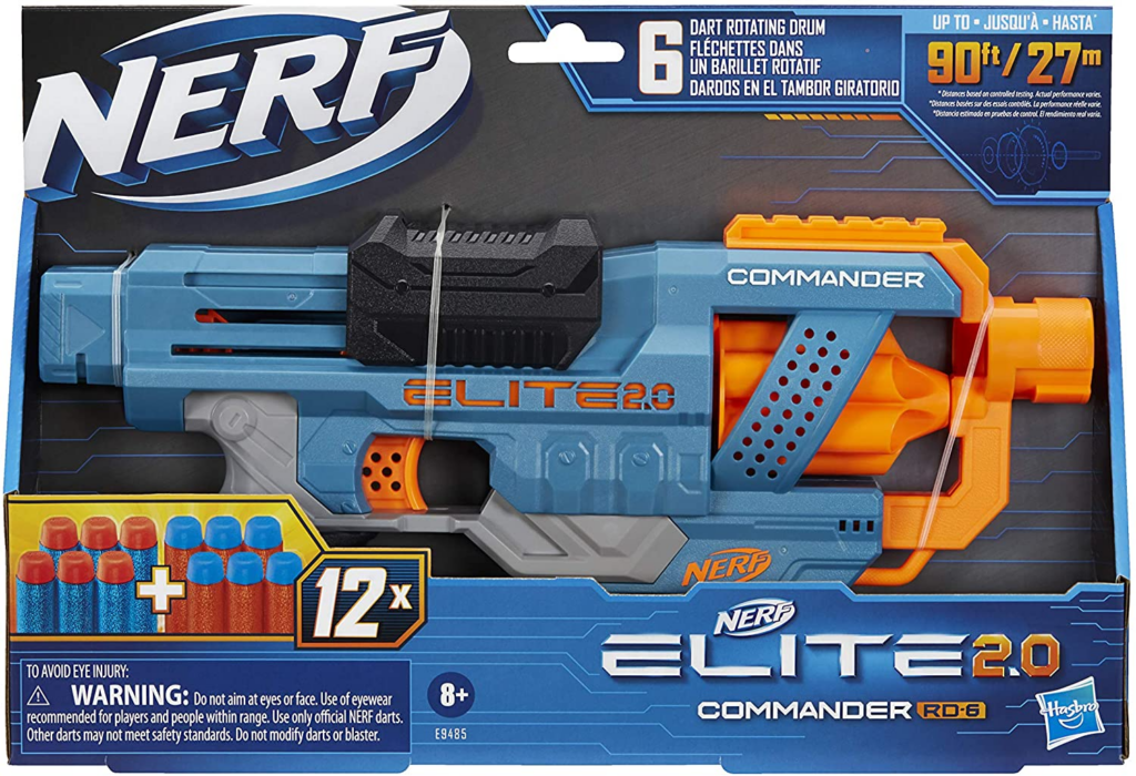 Hasbro  Ner Elite 2.0 Commander Rd 6