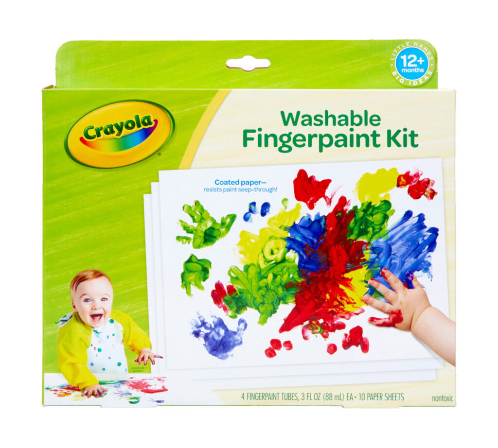 Crayola My First Crayola Washable Fingerpaint Kit