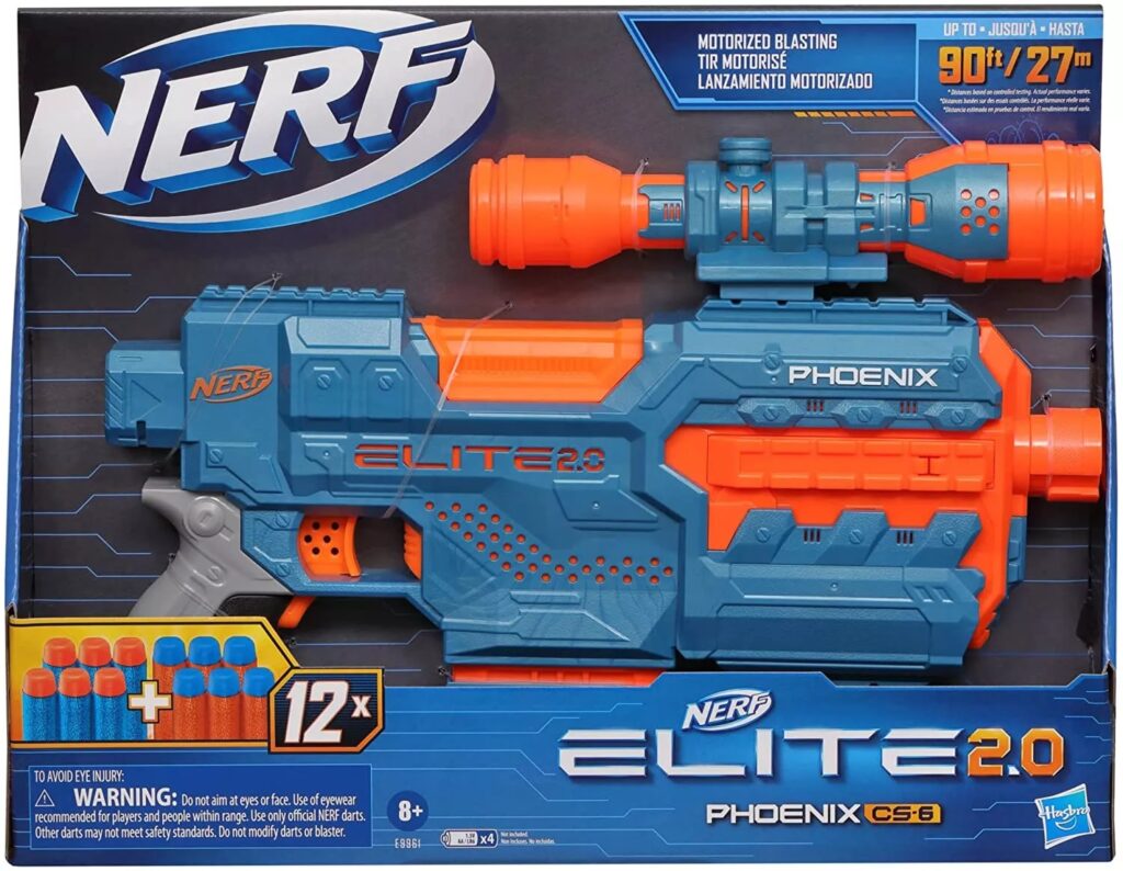 Hasbro Nerf Elite 2.0 Phoenix Cs 6 E9961