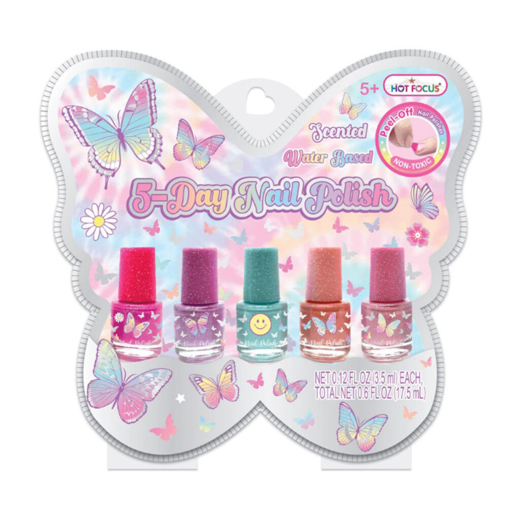 Hot Focus 5-Day Nail Polish-Butterfly