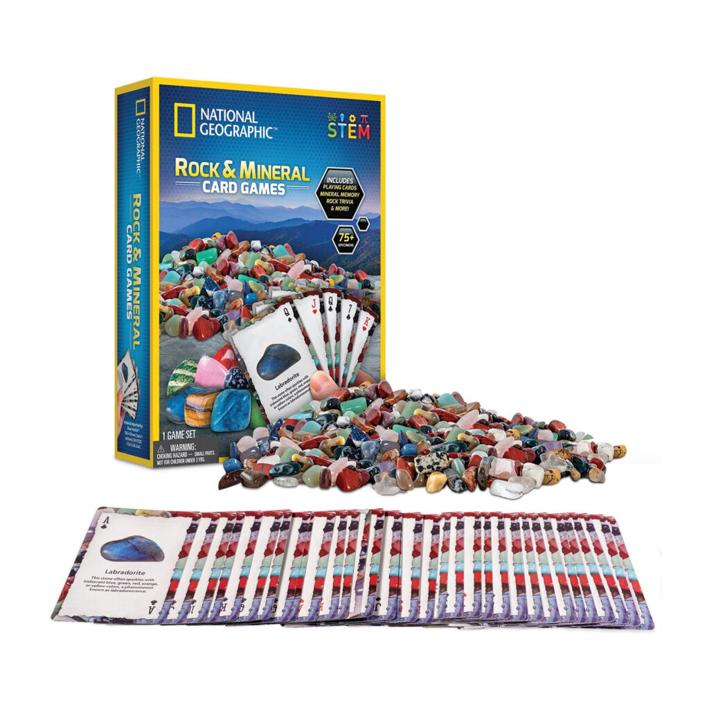 National Geographic Rock & Mineral Card Games