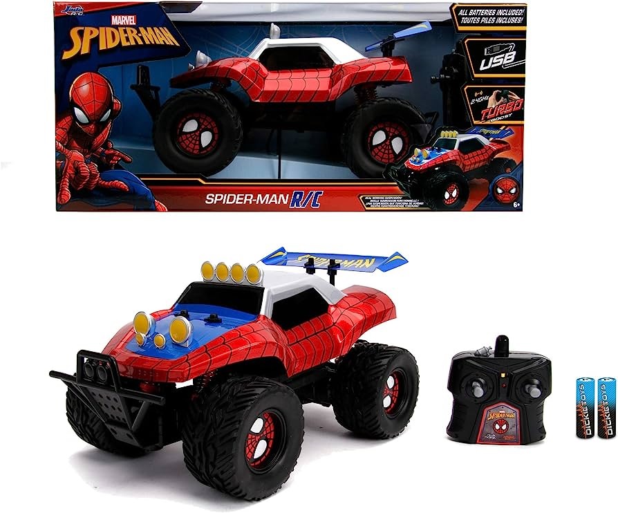 Jada Toys Marvel Rc Spiderman Spiderman Buggy 1:14 253228000