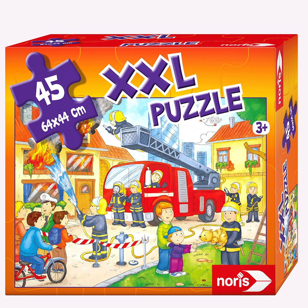 Noris - Xxl Puzzle The Fire Station, 45Pcs 606038000