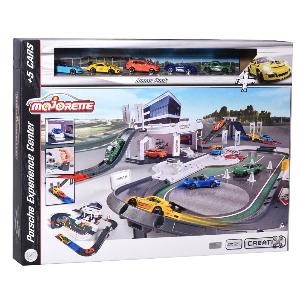 Majorette Porsche Experience Center with 5 Vehicles 212050029
