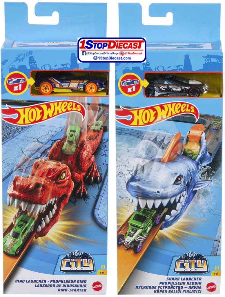 Mattel Hotwheels City Ecl Nemesis Launchers