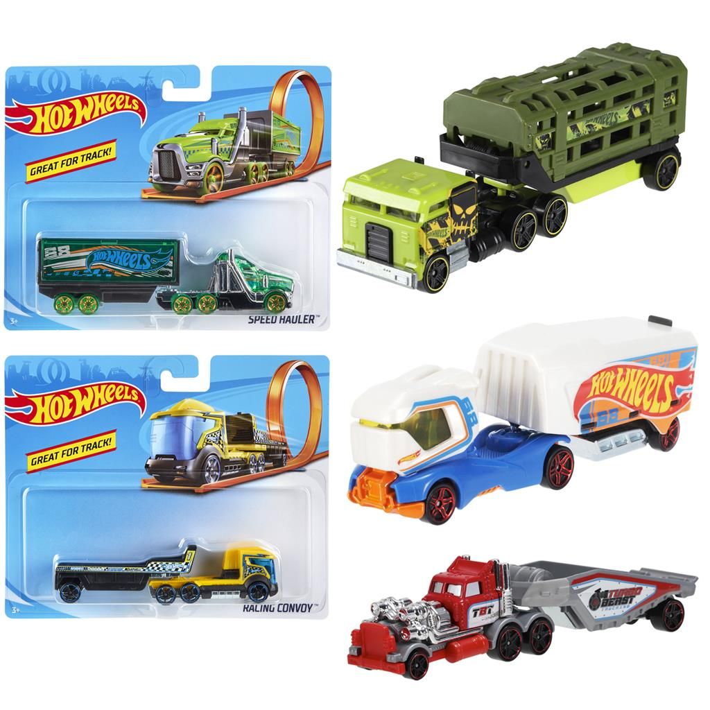 Mattel  Hotwheels Ov Tracking Trucks Asst.