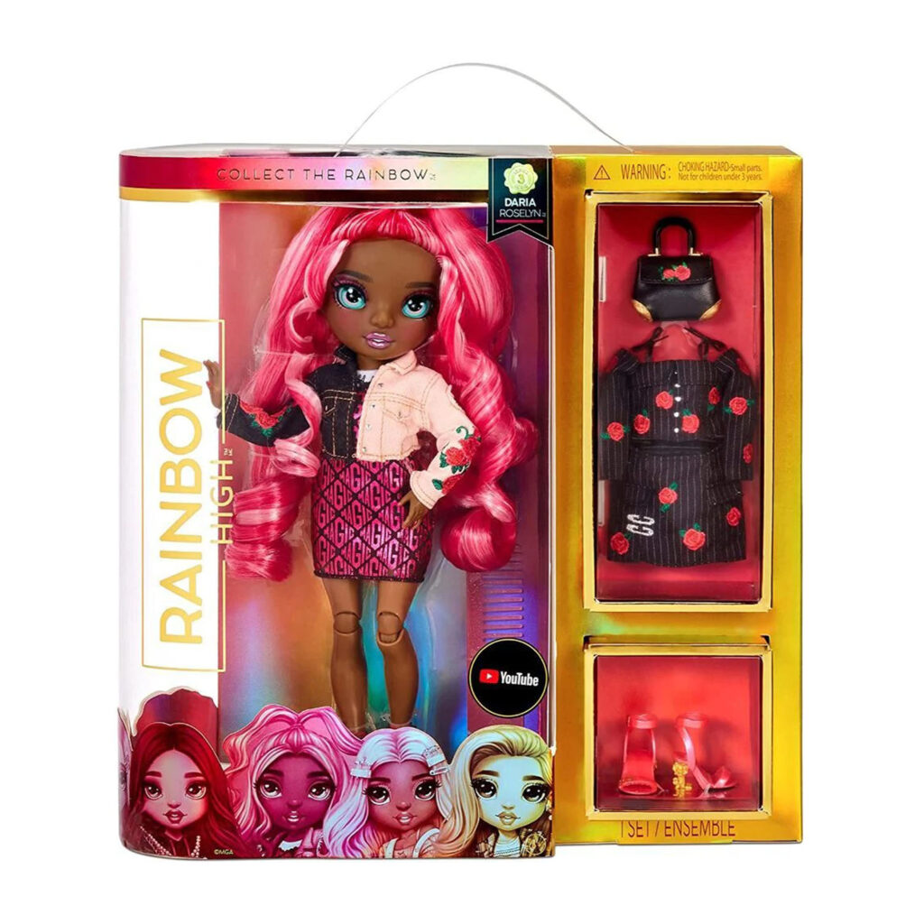 Rainbow High Fashion Doll- Rose Series 3