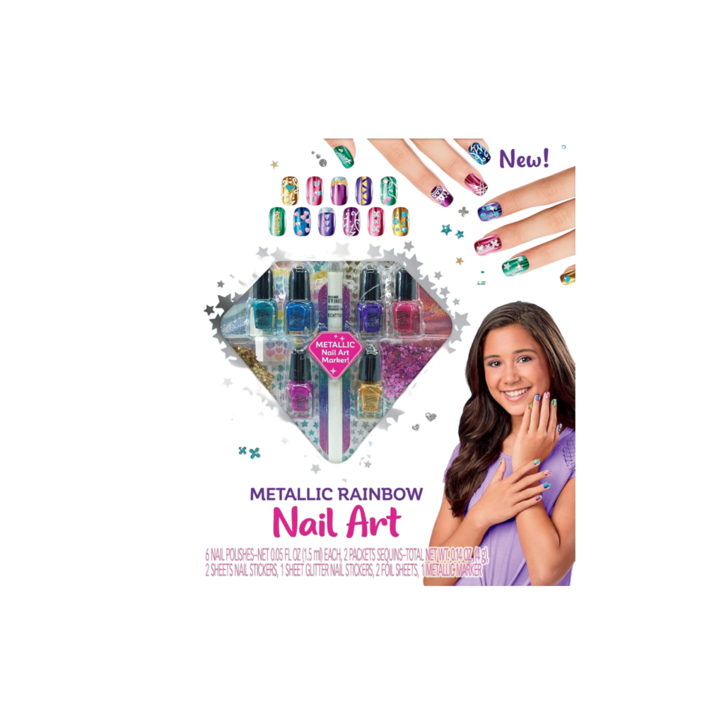 Cra-Z-Art Shimmer N' Sparkle Ultimate Glitter Metalic Nail Art