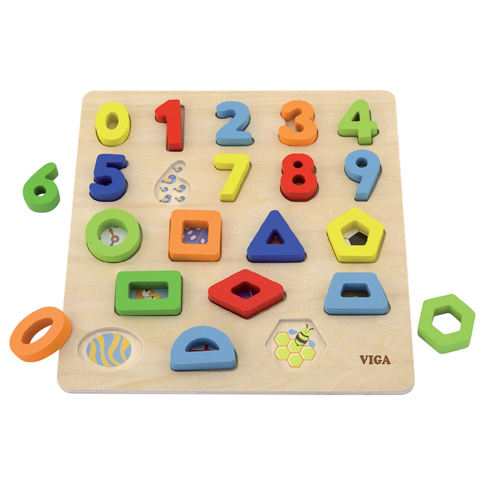 Viga Block Puzzle Numbers And Shapes