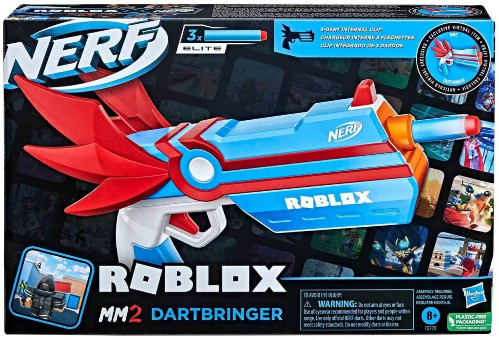 Hasbro Nerf Roblox Mm2 Dartbringer