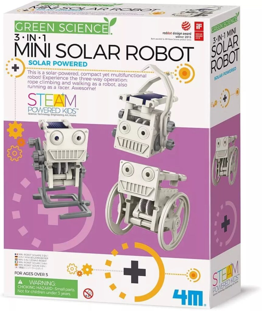 4M 3-In-1 Mini Solar Robot 48603377