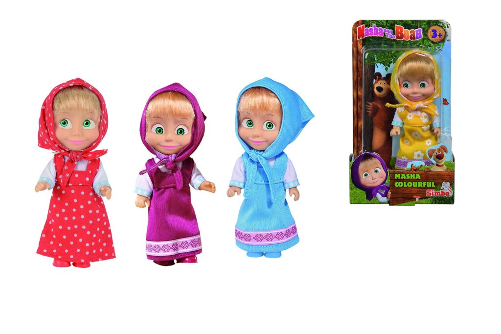 Simba Masha And The  Bear Colourful, 4-Ass.109301678