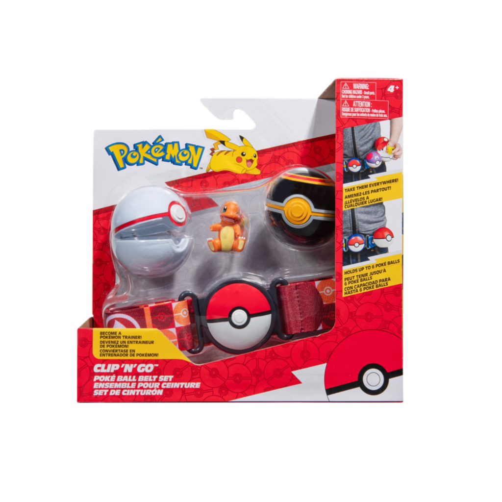 Pokemon Clip N' Go Poke Ball Belt Assorted